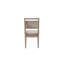 Ensemble de 2 chaises carrées / caramel