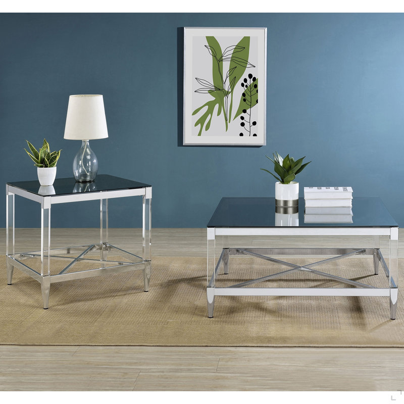 Table de bout Wallingsford, H 22 po x l 23,5 po x P 23,5 po