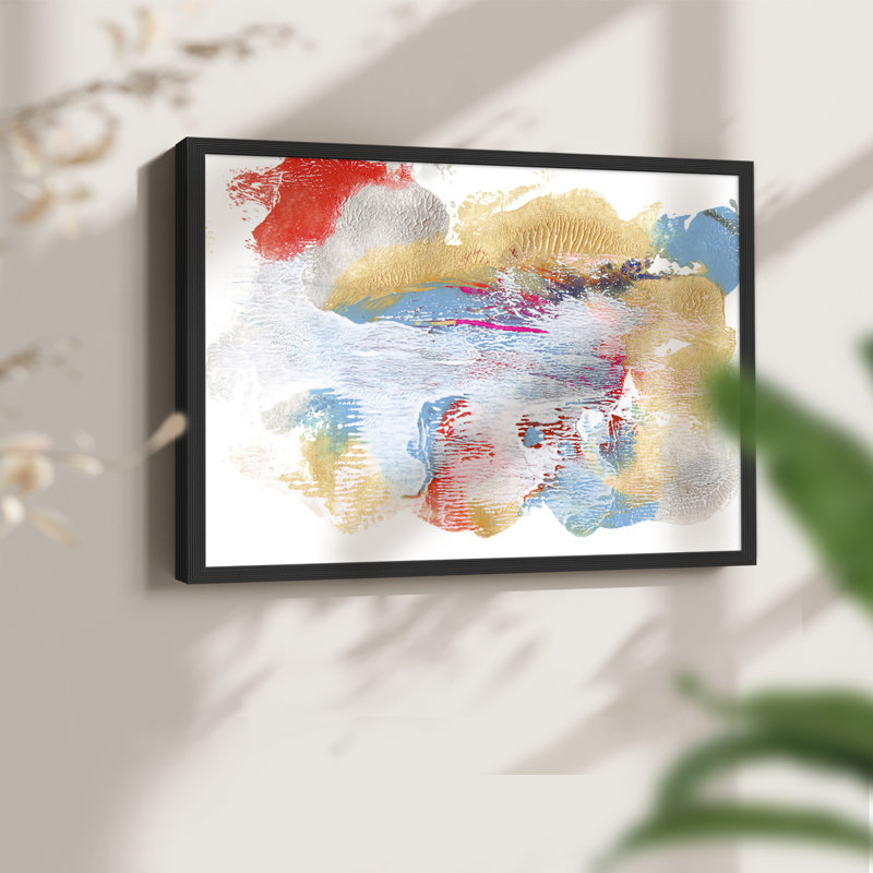 «Whitewash Sunset I», impression encadrée, H 11 po x l 14 po, Noir, noir, noir, noir