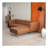 Addison Right Sectional Cognac Leather Sofa