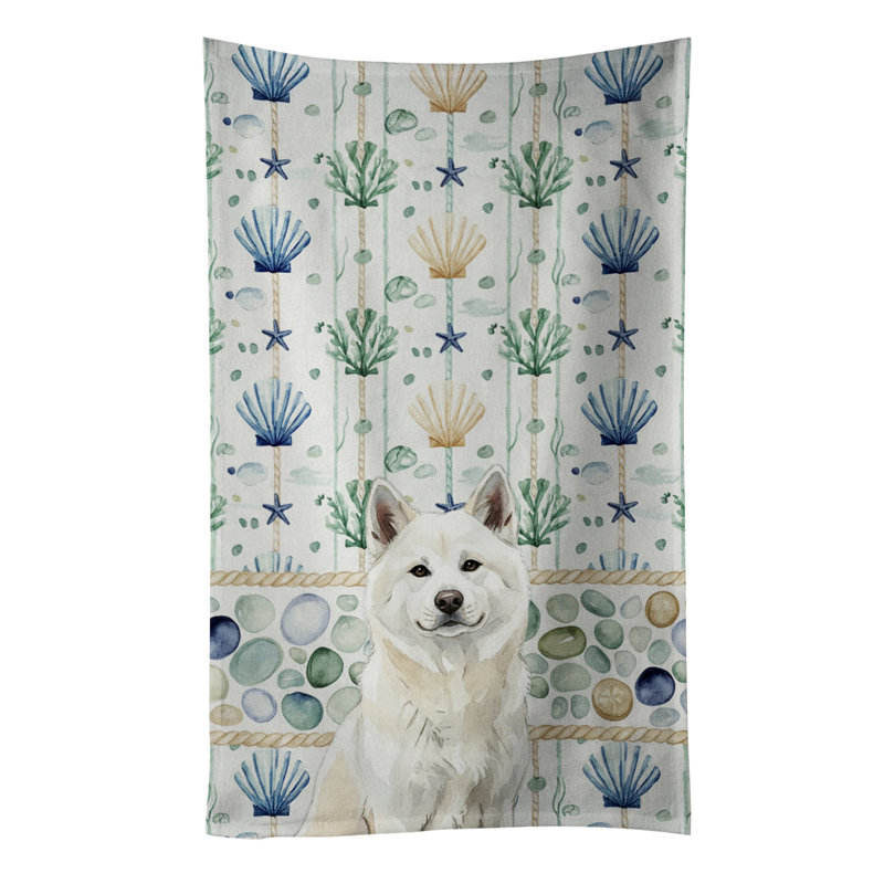 Torchon blanc Akita, Akita blanc