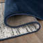 Tapis tissé à motif géométrique bleu marine / gris / blanc Mehul-1375564421-1411665284