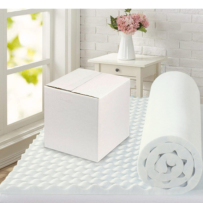 Bartol Twin 1'' Gel Memory Foam Mattress Topper, Full