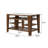 Aadyn Marble Top Kitchen Island