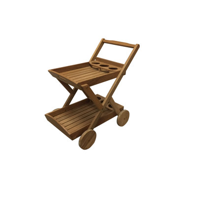 Mostiller Teak Bar Cart