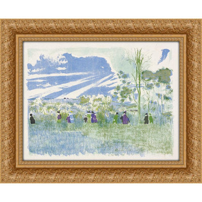 Across the Fields, plate three from Landscapes and Interiors (1899)