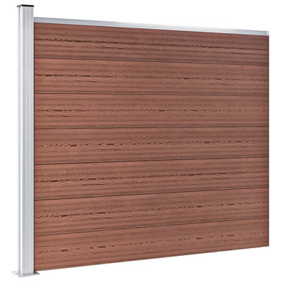 Zayante Fence Panel WPC 175x146 cm