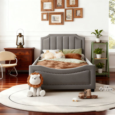 Velvet Upholstered Daybed/Sofa Bed Frame