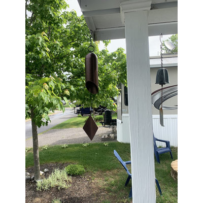 24" Heavy Duty Outdoor Wind Chimes - Deep Resonance Tone, Serenity Bell for Patio/Garden Relaxation