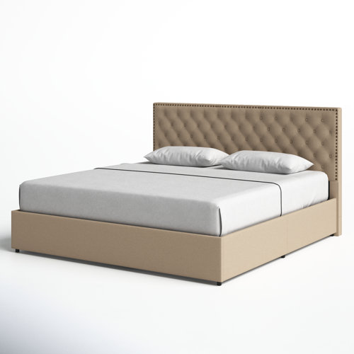 Greyleigh™ Aderyn Upholstered Platform Storage Bed & Reviews | Wayfair