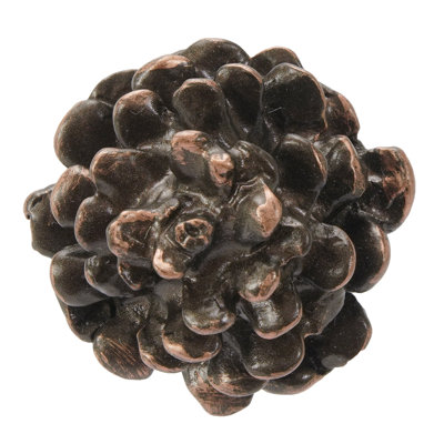 Lodge pinecone knob  in finish Oil Rub Bronze