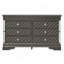 Commode Verona G6702-D, noir métallique-1446000476