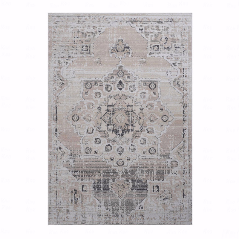 Doormat Area Rug  - 2' X 3' Medallion, Rectangle 2' x 3'