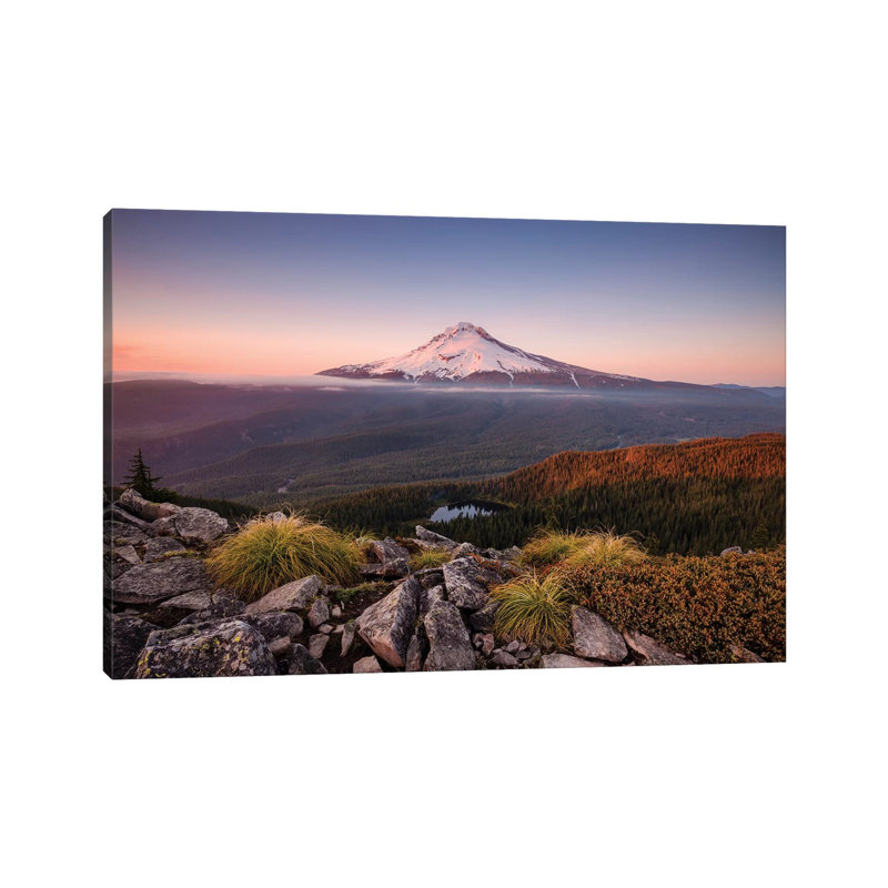 Kingdom Of A Mountain - Mount Hood, Oregon by Stefan Hefele - Wrapped Canvas Print, 66.04 cm H x 45.72 cm W x 3.175 cm D