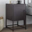 Anzel 36cm W Steel Bedside Table-888317808