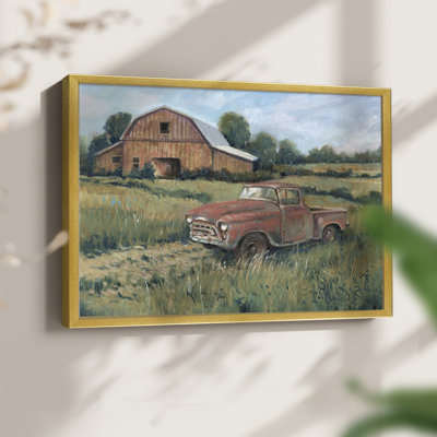 Rusting Away I -Framed Print - Restickable