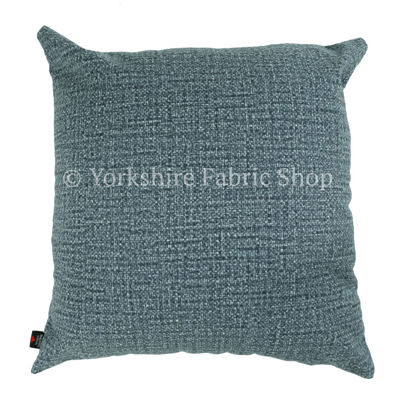 Tapini Rectangular Throw Cushion, Blue, 55cm x 55cm