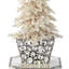 Holiday Flocked Crystal Tree Stocking Holder