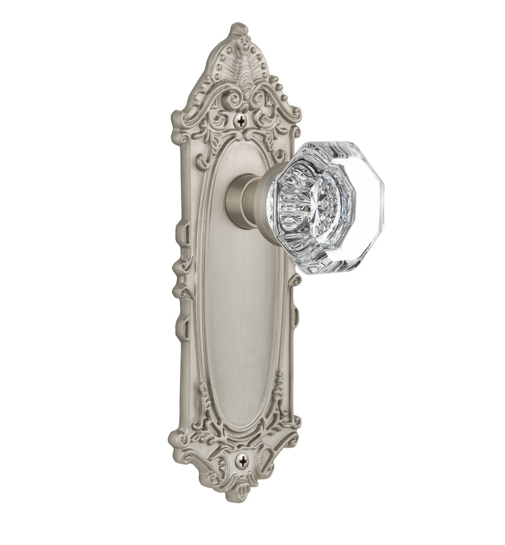 Victorian Plate with Waldorf Door Knob Nostalgic Warehouse 