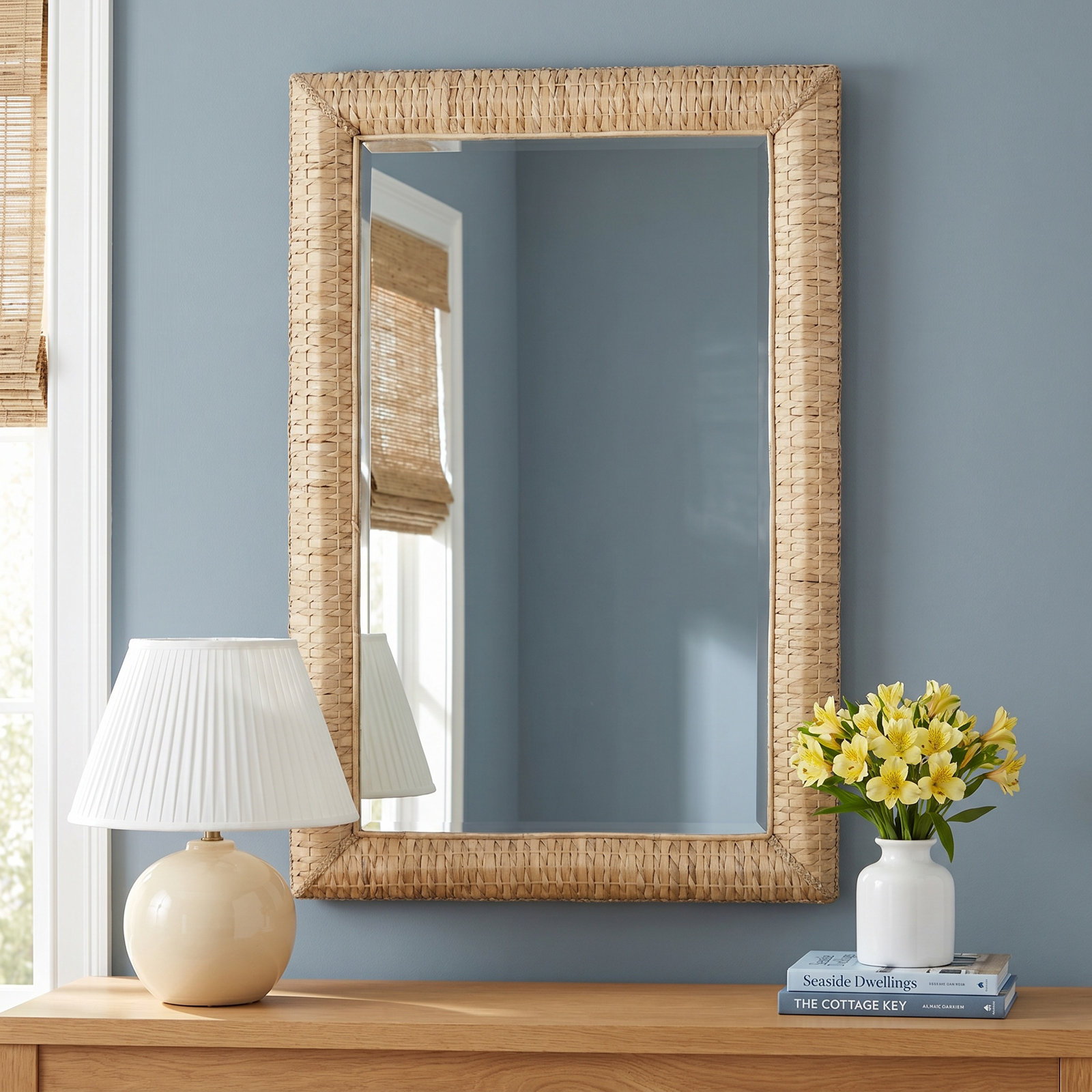  Twisted Seagrass Large Mirror