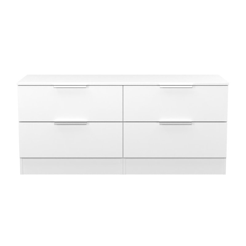 Fully Assembled Batel 4 Drawer 112Cm W Double Dresser