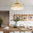 Stalnaker 6 - Light Dimmable Drum Chandelier-1857673799