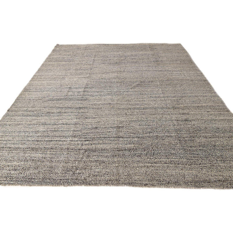 Tapis noir et blanc Orta