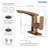 MASO Touchless Pull-Down Bathroom Sink Faucet, 2 Spray Modes, Temperature Display (°F), Motion Sensor, 360° Swivel, Single Handle, 1 or 3 Hole, Deck Plate, Vanity, Laundry & Bar,  Brushed Rose Gold-126101718