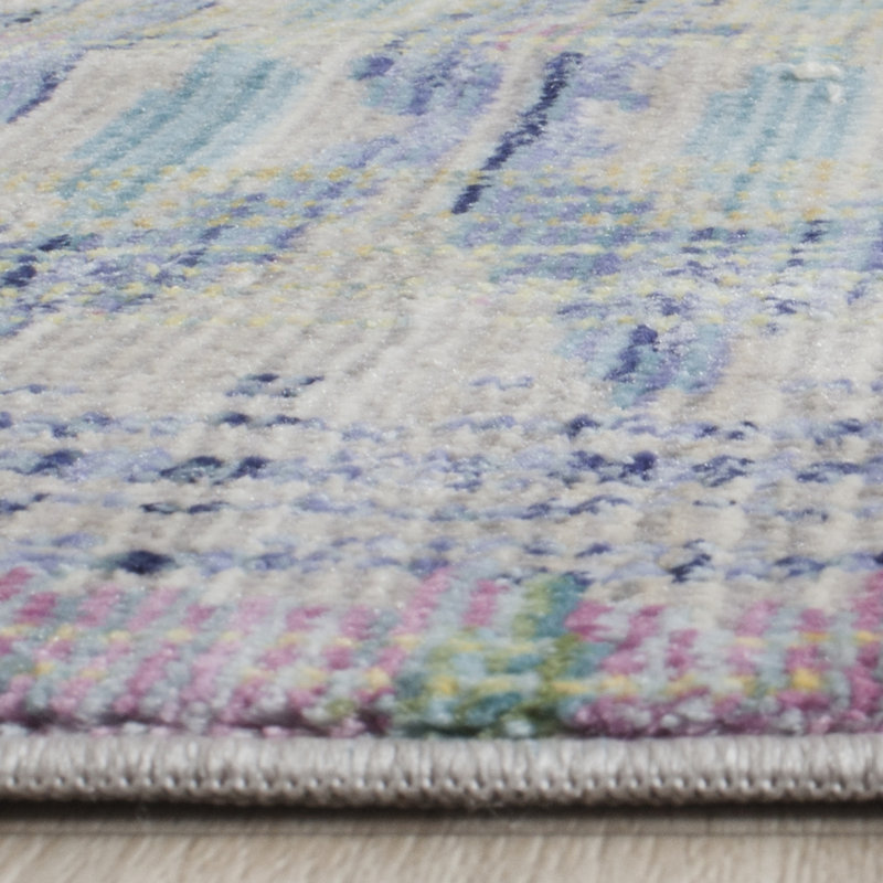 Embrya Valencia Performance Oriental Rug, Square 6'7"