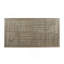 Élégante table de salle à manger rectangulaire en bois d'acacia avec plateau à lattes pour un usage extérieur, durable et élégant