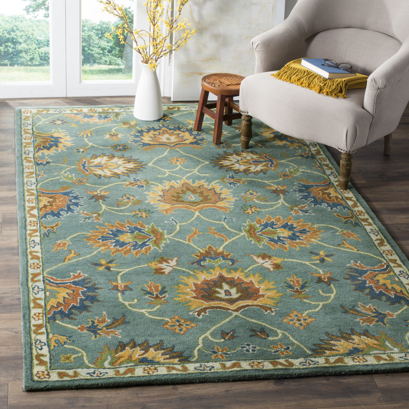 Cranmore Hand Tufted Wool Oriental Rug, Rectangle 5' x 8'