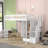 Heartlee Kids Full Loft Bed with Drawers-1713923096