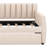 Elfan Twin Size Upholstered daybed with Drawers, Wood Slat Support-129482388