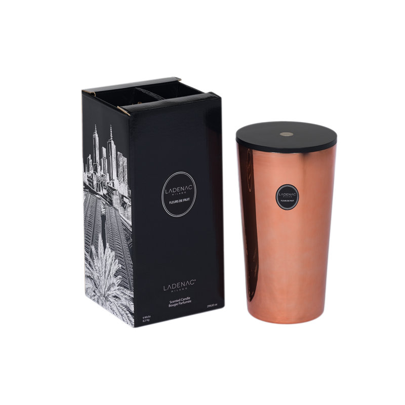 Urban Candle In Jar 8500Gr Grey Aromatic Lounge, Pink