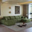 Canapé modulaire avec 1 repose-pieds, canapé rembourré avec méridienne orientée à droite, canapé en U pour le salon-1775980372-1775980375