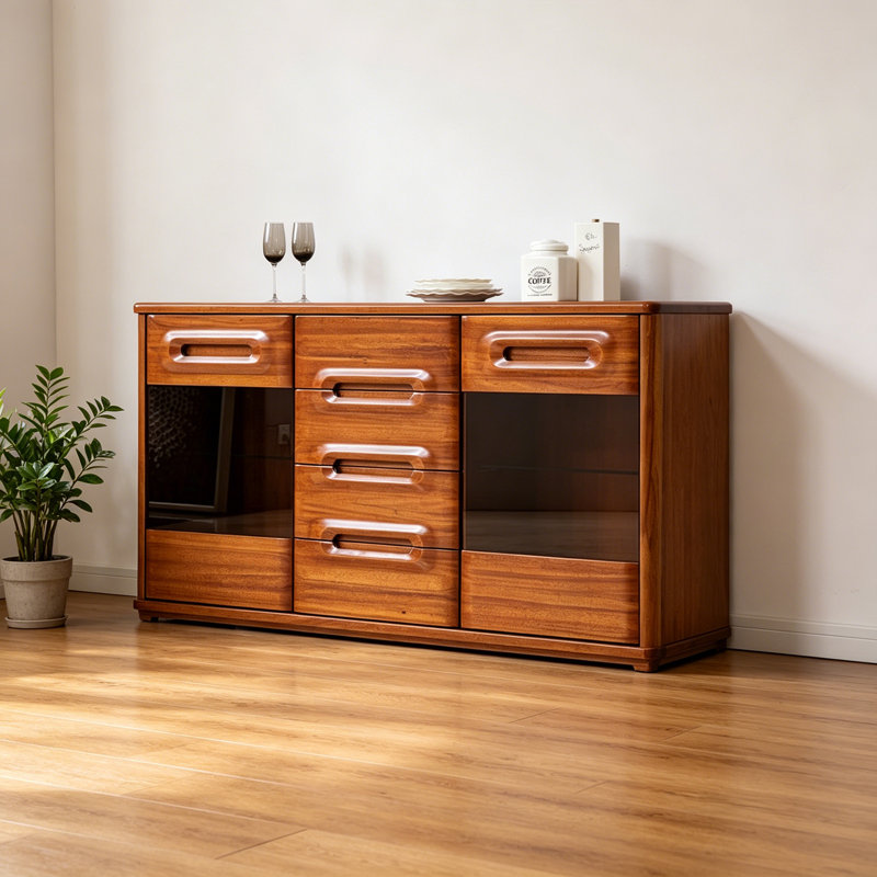 Chinese-style retro minimalist sideboard