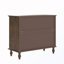 Commode 4 tiroirs en bois avec poignées en métal-214385247