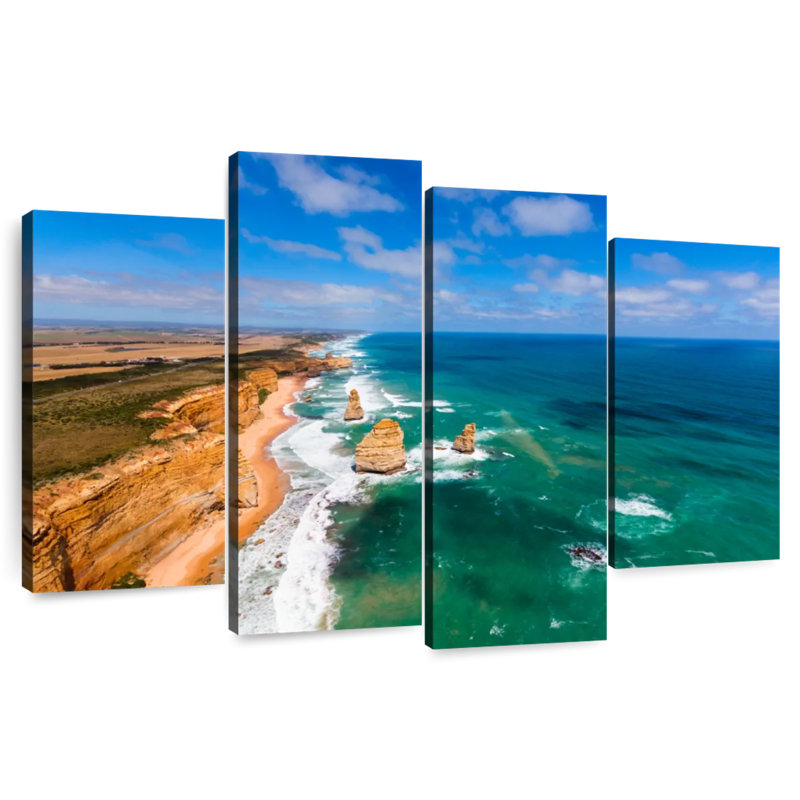 Gillard Great Ocean Road Cliff, 27" H x 43" W