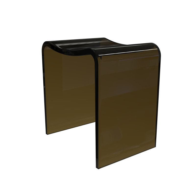 Freestanding Shower Seat Solid Surface Shower Stool