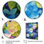 «Blue Blue Hydrangea Petals In Motion», reproduction sur toile-1114923234-1114923259