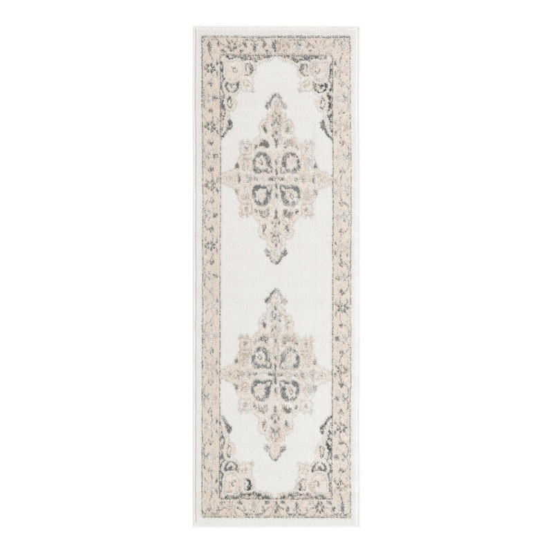 Anjelita Oriental Indoor Rug, Runner 2' x 6'