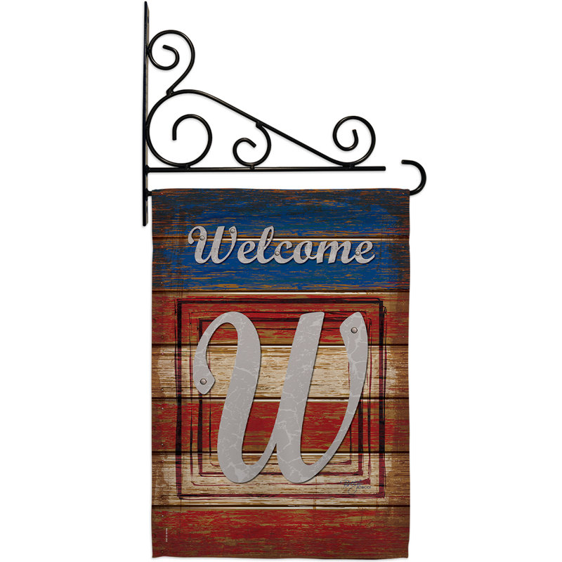 Ensemble de drapeaux en polyester 18,5 x 13 po Patriotic, W