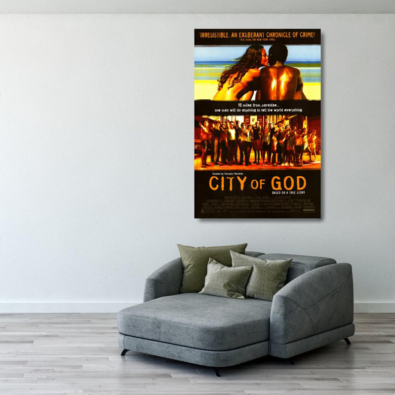 City of God, H 40 po x l 27 po