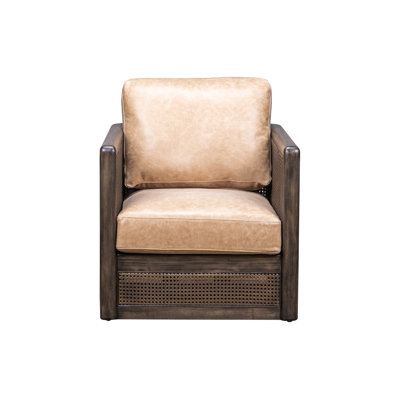 Brandalynn Upholstered Swivel Armchair