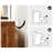Arlina Farmhouse 5 - Drawer Chest,Rustic Brown-2008637545