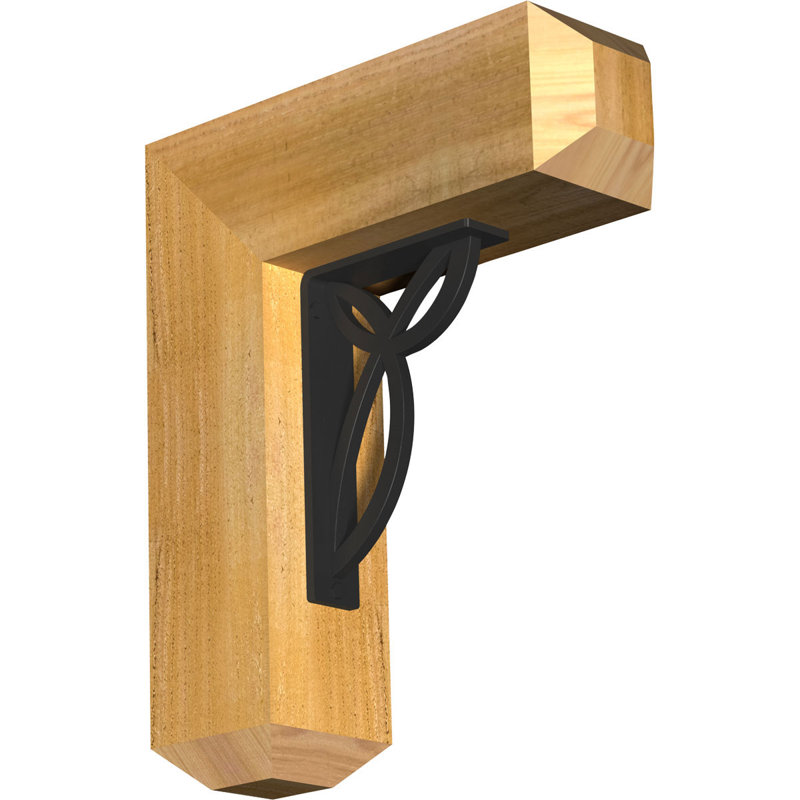Support l 3 3 po x P 20 po x H 23 po Versailles Craftman Ironcrest lisse, cèdre rouge de l'Ouest (l 1 1/2 po x P 12 po x H 15 po)