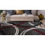 Tapis performance gris, rouge et noir Weekes-439929991