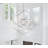 18-Light Orb Globe Chrome Chandelier With Crystal Accents