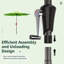  Parasol d'extérieur 90 po-552600555