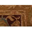 Tapis bourgogne à motif floral Agra 8 x 10